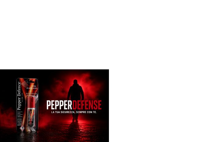 PEPPER DEFENCE - Spray Antiaggressione al Peperoncino Tascabile (16 ml)