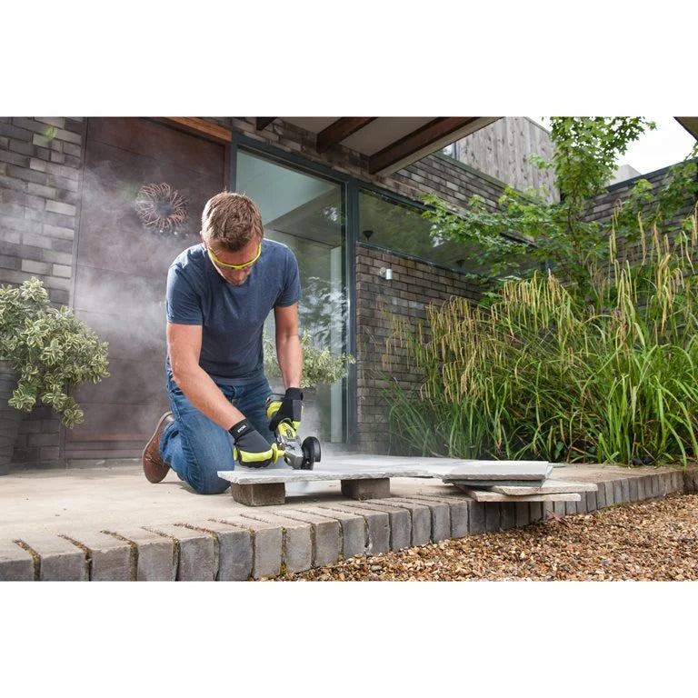 Kit Trapano A Percussione 18V + Smerigliatrice R18Pdag-242S Ryobi
