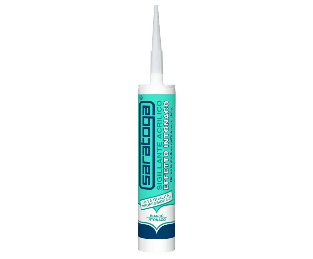 Saratoga - Sigillante Acrilico Effetto Intonaco Bianco