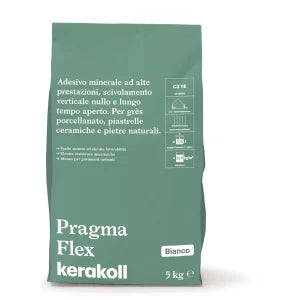 Kerakoll Pragma Flex - Colla per Piastrelle in Polvere 5 kg Bianco