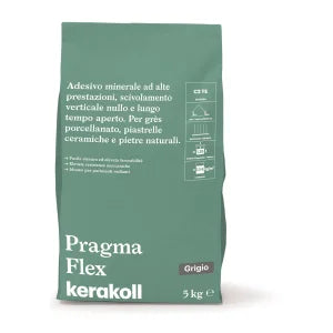 Kerakoll Pragma Flex - Colla per Piastrelle in Polvere 5 kg Grigio